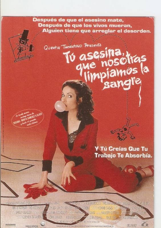 Postal 022854 : Angela Jones en unfilm de Quentin Tarantino,  