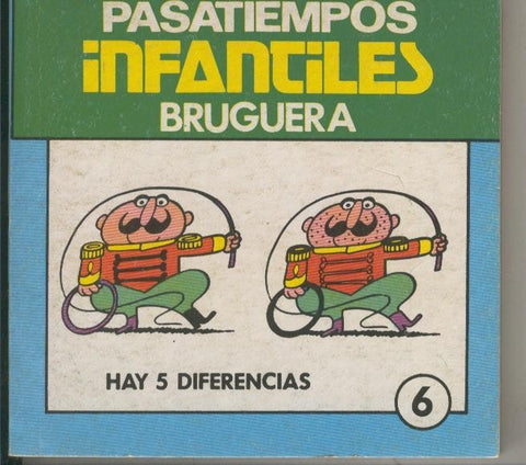 Pasatiempos infantiles numero 06