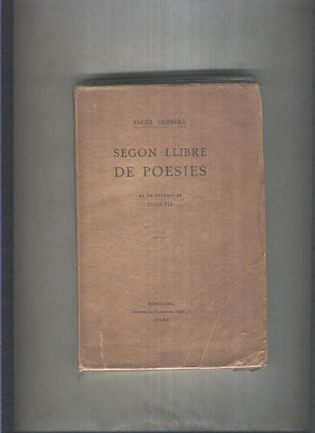 Segon llibre de Poesies