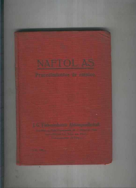 Naftol As. Procedimientos de empleo