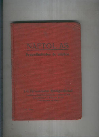 Naftol As. Procedimientos de empleo