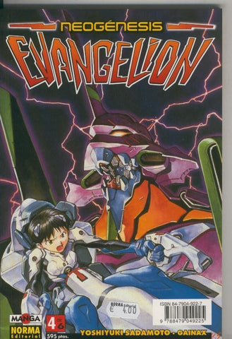 Neogenesis Evangelion numero 04 (tercera edicion agosto 1999)