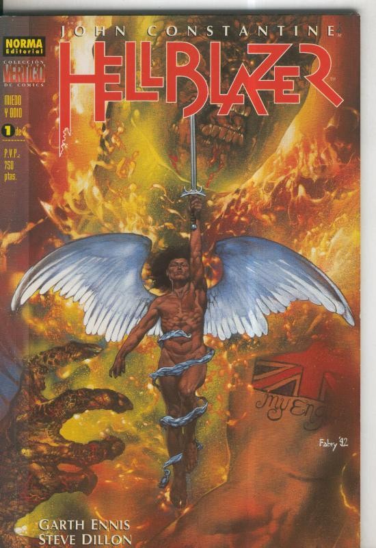 Vertigo numero 022: Hellblazer: Miedo y odio numero 1