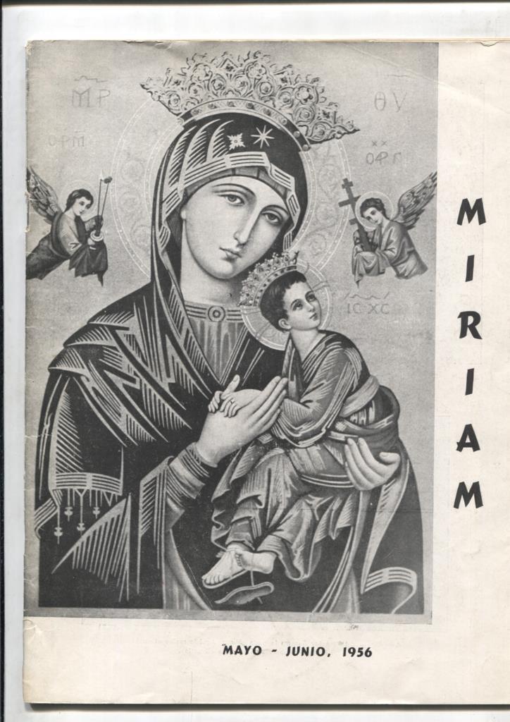 Miriam revista Mariana universal numero 45: La patrona de Rociana (Huelva)