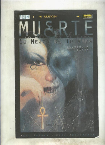 Folleto libreto promocional de la obra: Muerte lo mejor de tu vida