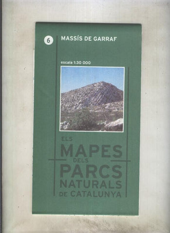 Els mapes dels parcs naturals de catalunya numero 06: Massis de Garraf