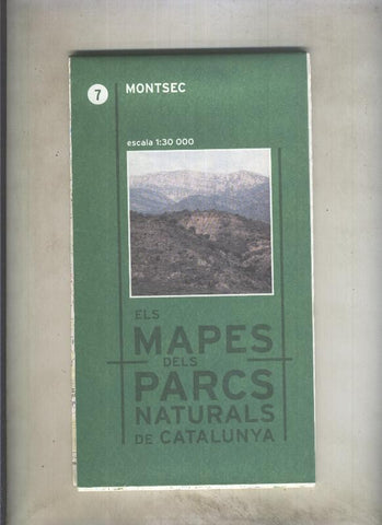 Els mapes dels parcs naturals de catalunya numero 07: Montsec