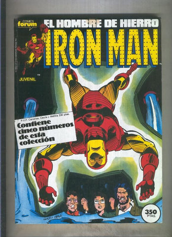 Iron Man volumen 1 retapado 31 al 35