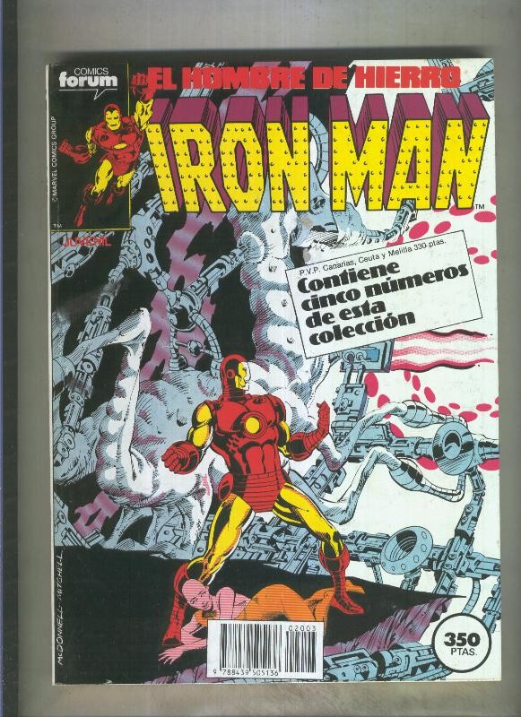 Iron Man volumen 1 retapado 26 al 30