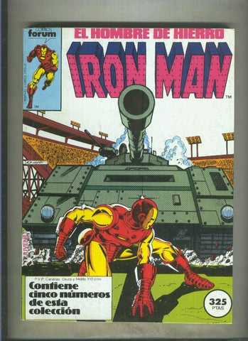 Iron Man volumen 1 retapado 11 al 15