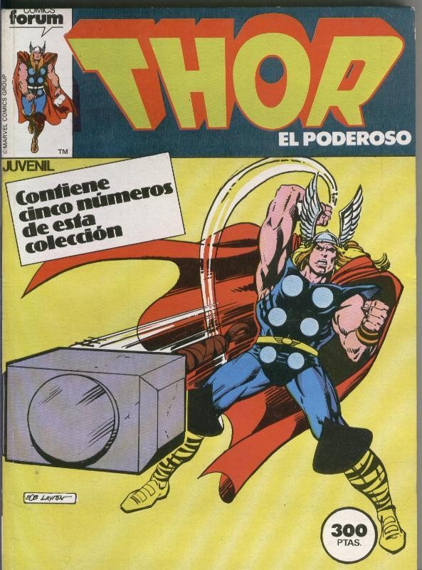 Thor volumen 1 retapado 21 al 25