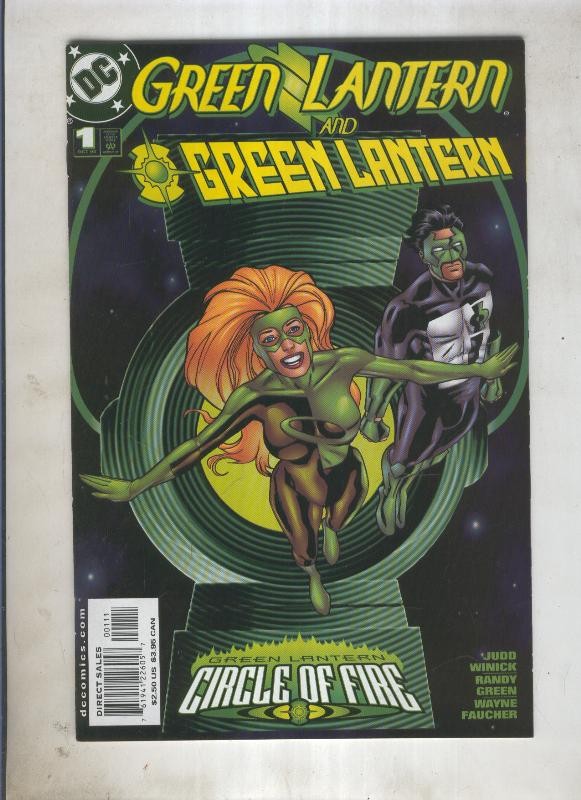 Grenn lantern and Green lantern numero 1