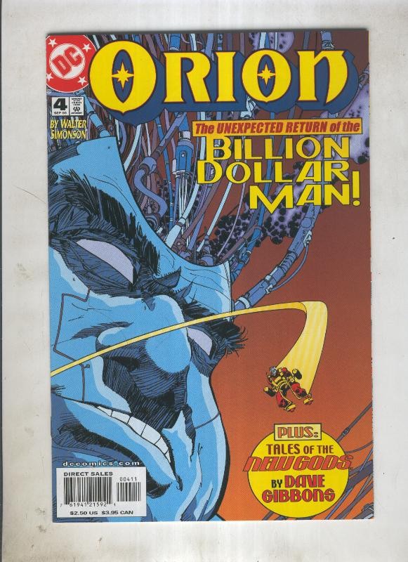 Orion The unexpected return of the billion dollar man numero 4