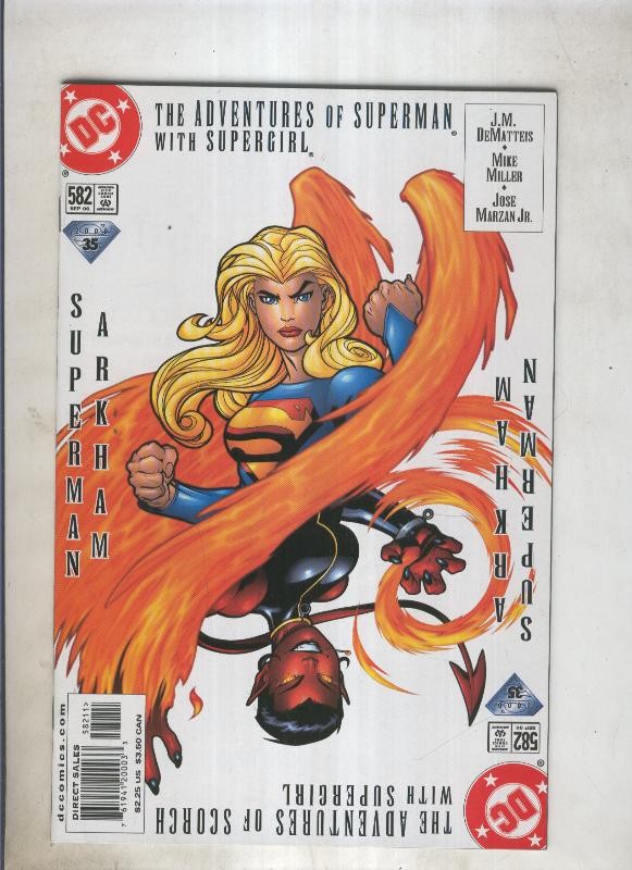 The adventres of superman with supergirl numero 582