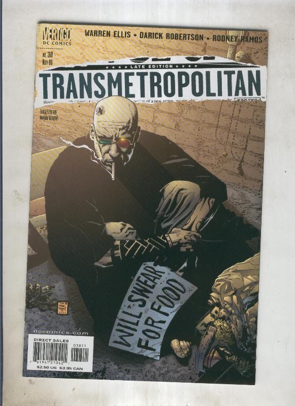 Transmetropolitan numero 38