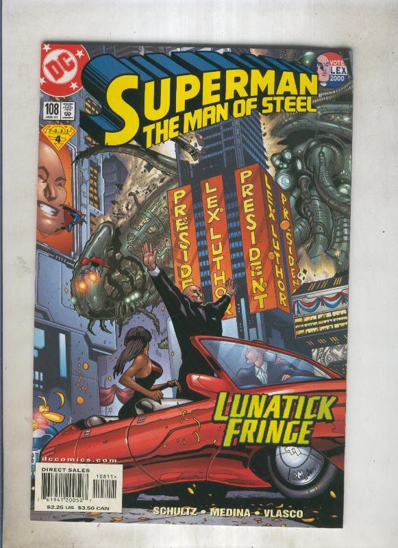 Superman the man of steel numero 108 