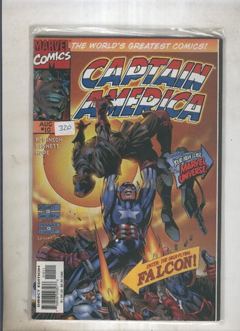 Captain america numero 10