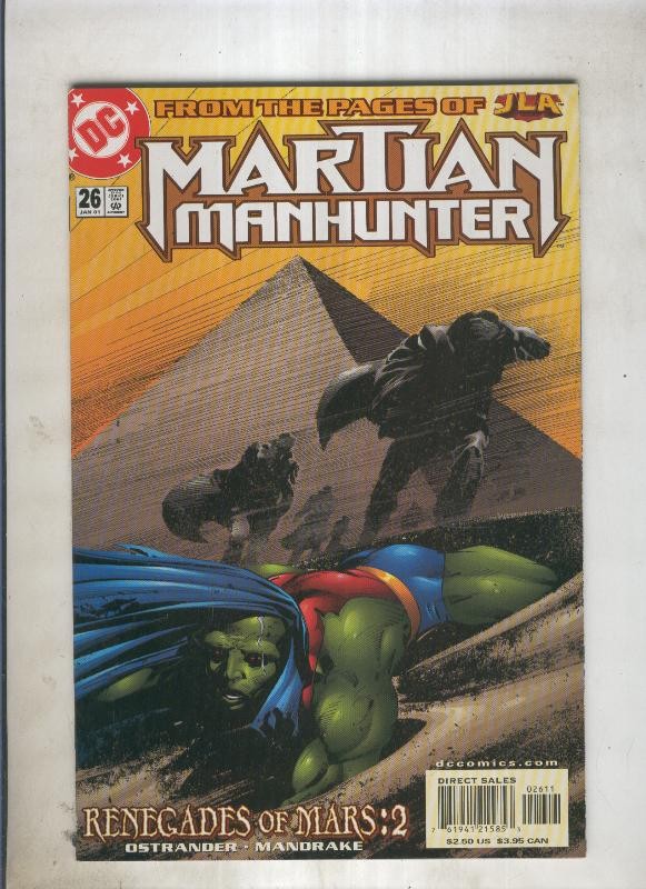 Martian manhunter numero 026