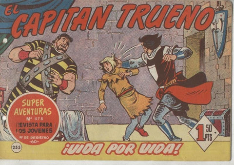 El Capitan Trueno original numero 255