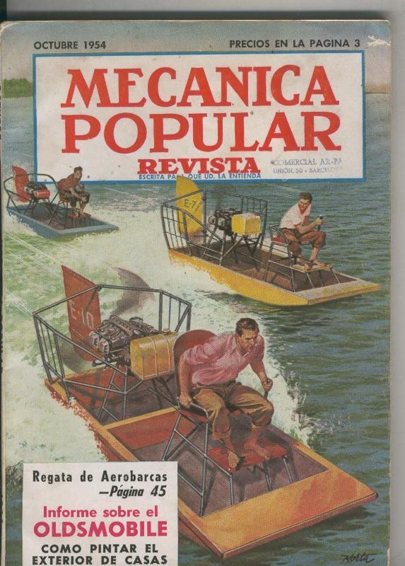 Mecanica popular: octubre 1954