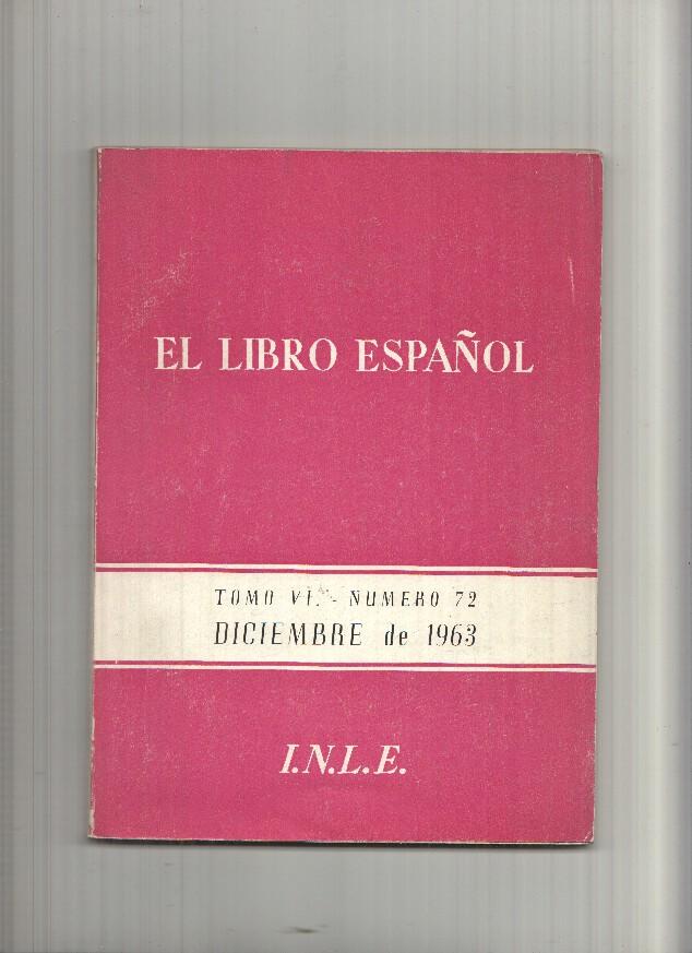 El libro Español, tomo VI, numero 72: exposicion  libros españoles en mexico