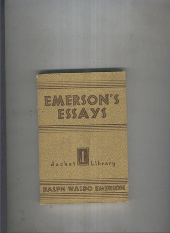 Emerson s essays