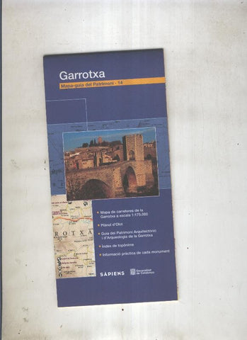 Mapa guia del Patrimoni 14: Garrotxa