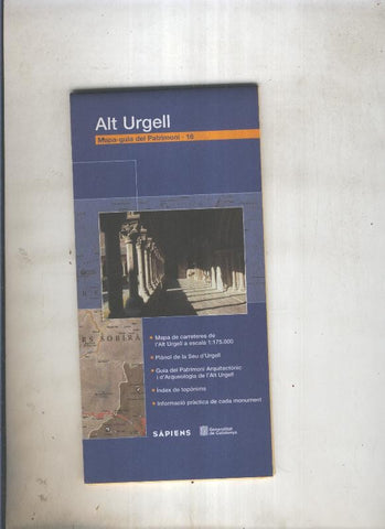 Mapa guia del Patrimoni 16: Alt Urgell