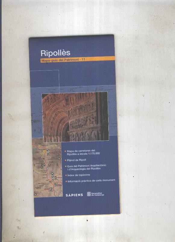 Mapa guia del Patrimoni 11: Ripolles