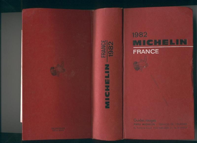 Guides Michelin France 1982