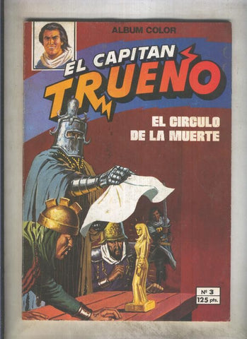 Album color  El Capitan Trueno numero 03 (numerado 1 en trasera)