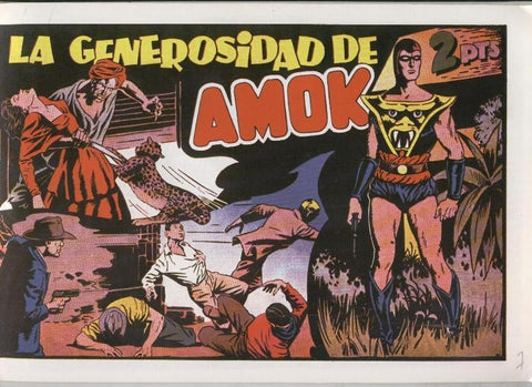 Facsimil: Amok numero 07: la generosidad de Amok