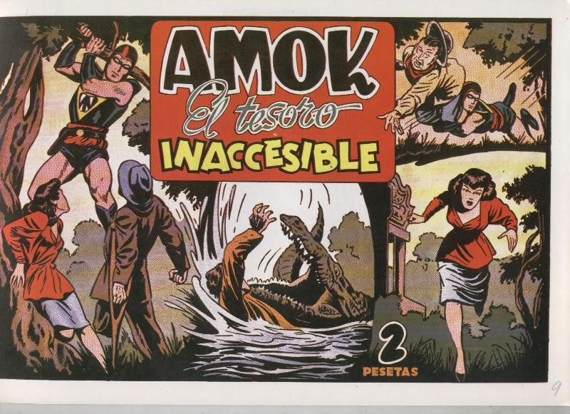 Facsimil: Amok numero 09: el tesoro inaccesible