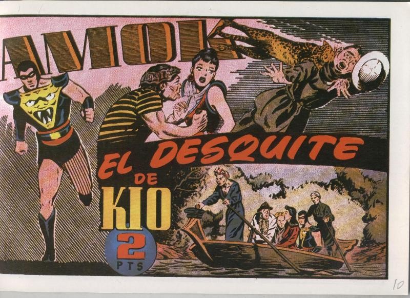 Facsimil: Amok numero 10: El desquite de Kio