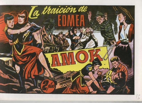 Facsimil: Amok numero 13: La traicion de Edmea