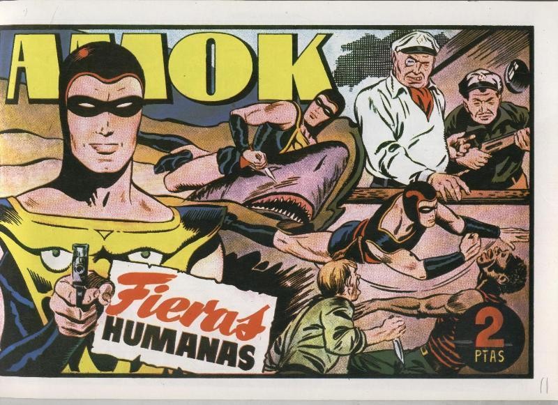 Facsimil: Amok numero 11: Fieras humanas