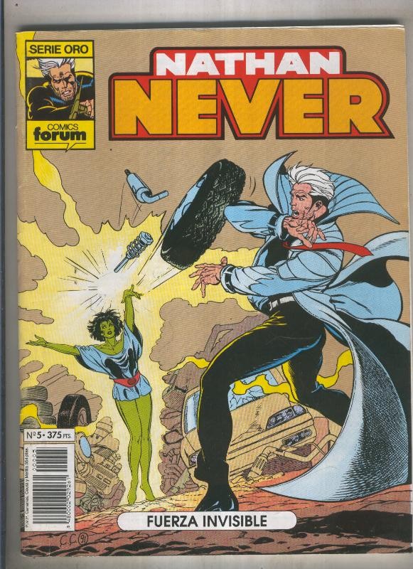 Nathan never numero 005 fuerza invisible 