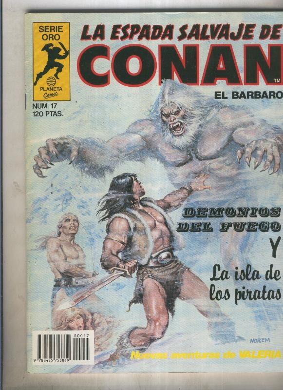 La espada salvaje de conan volumen 1 numero 017