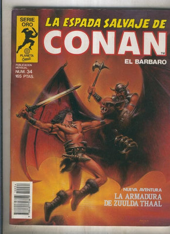 La espada salvaje de conan volumen 1 numero 034