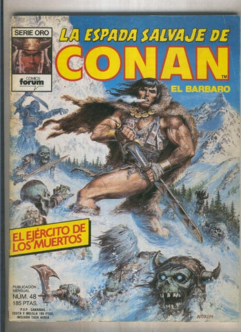 La espada salvaje de conan volumen 1 numero 048