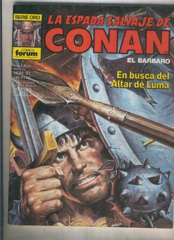 La espada salvaje de conan volumen 1 numero 051