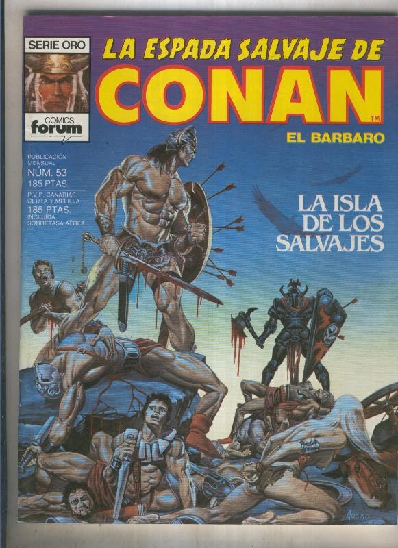 La espada salvaje de conan volumen 1 numero 053
