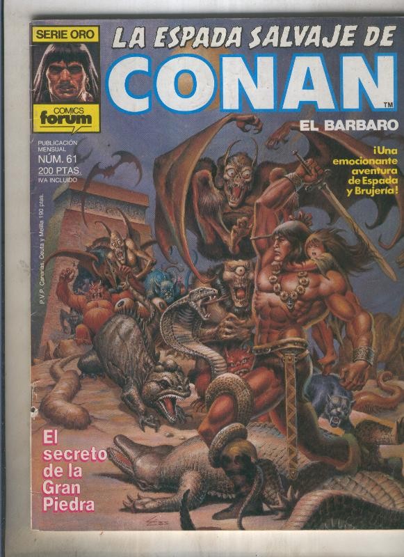 La espada salvaje de conan volumen 1 numero 061