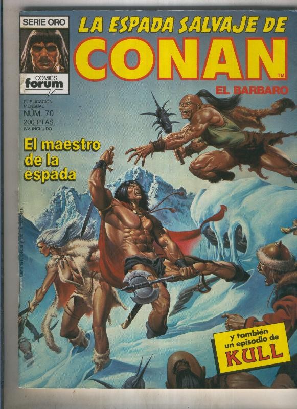 La espada salvaje de conan volumen 1 numero 070