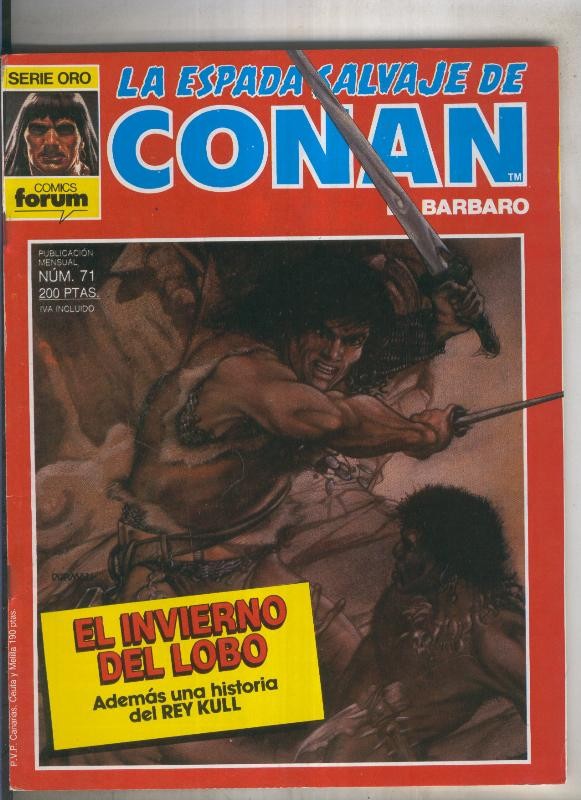 La espada salvaje de conan volumen 1 numero 071