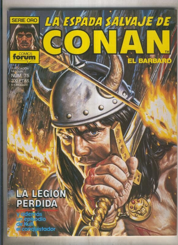 La espada salvaje de conan volumen 1 numero 075
