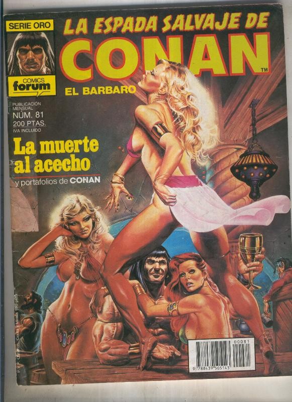 La espada salvaje de conan volumen 1 numero 081
