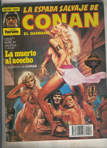 La espada salvaje de conan volumen 1 numero 081