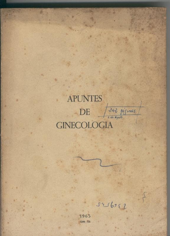 Apuntes de Ginecologia