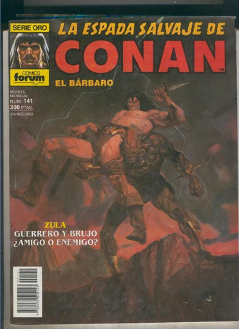 La espada salvaje de conan el barbaro numero 141